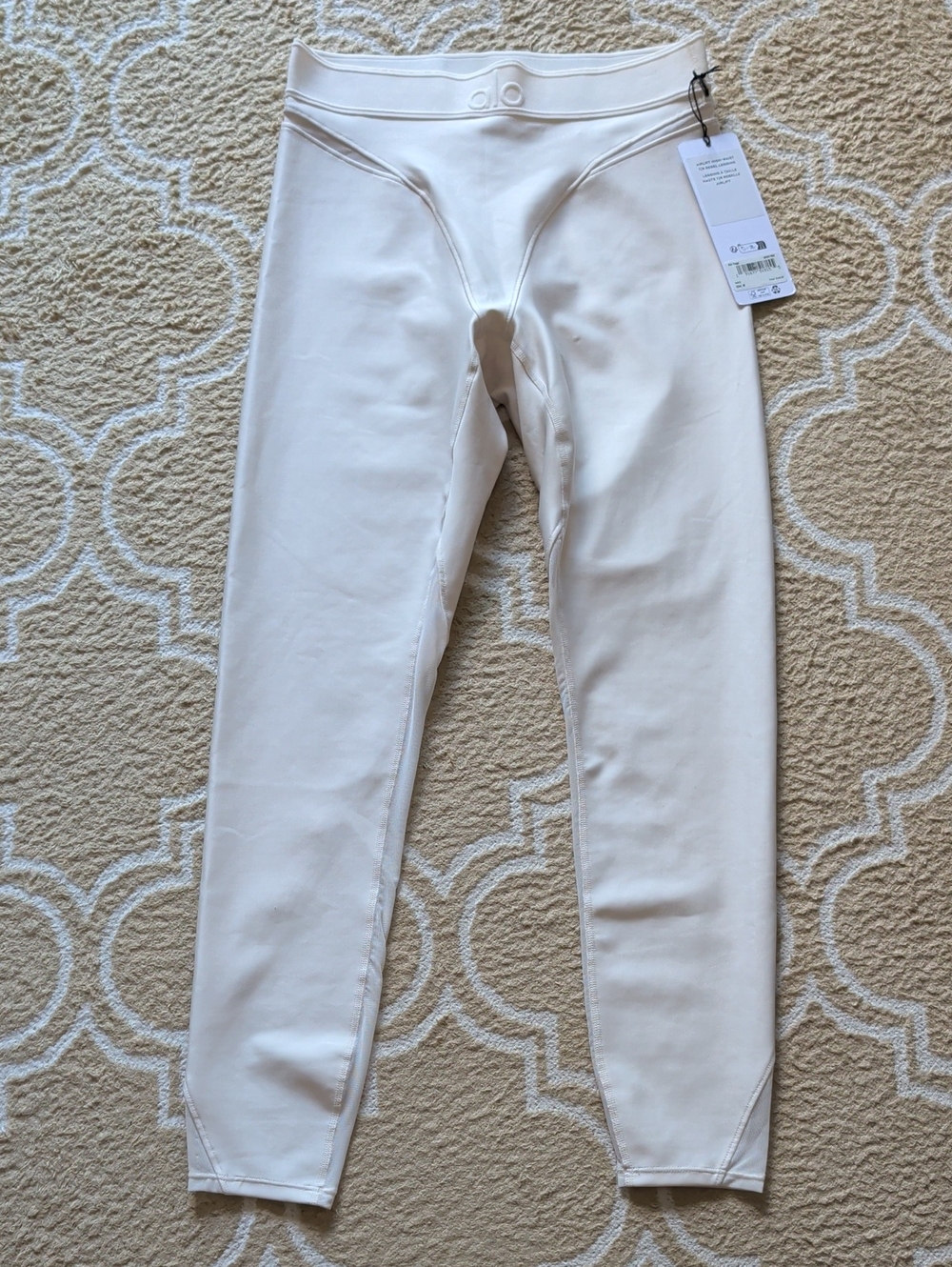 ALO Airlift High-Waist 7/8 Rebel Legging Ivory NWT - Picture 3 of 8